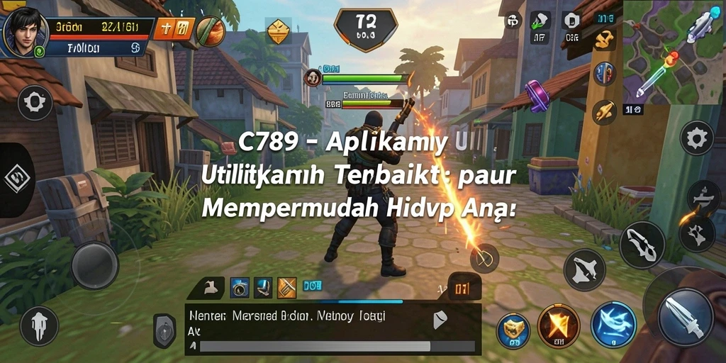 Tampilan antarmuka C789 yang sederhana dan fungsional.