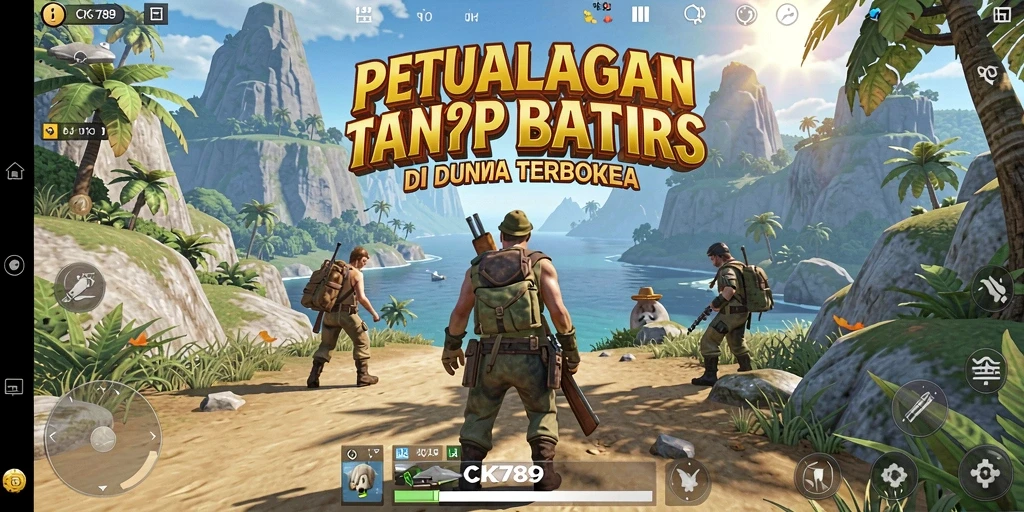Gameplay CK789 yang menggugah di dunia terbuka penuh petualangan.