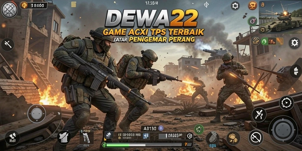 Tangkapan layar dari gameplay DEWA22 yang mendebarkan.