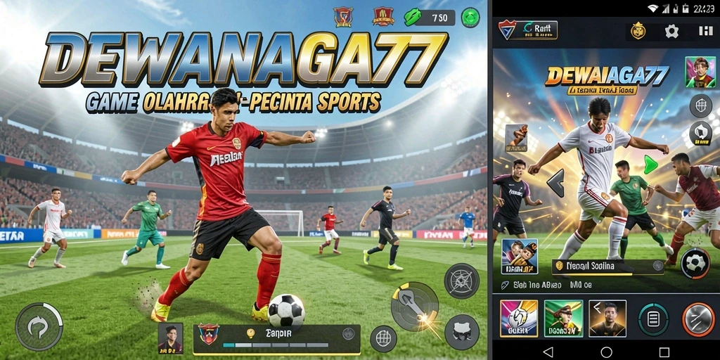 Gameplay seru dalam olahraga yang mendebarkan.