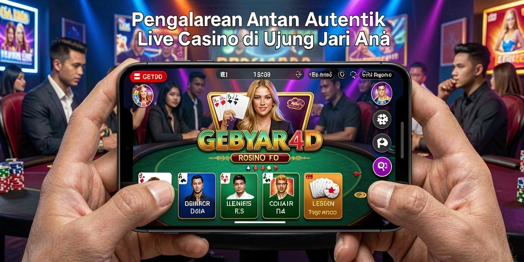 Tampilan antarmuka <strong>GEBYAR4D</strong> yang menarik dengan dealer langsung.