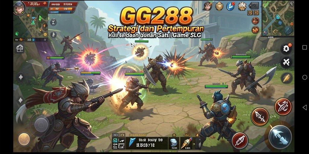 Tampilan gameplay seru GG288 dengan strategi yang mendalam.