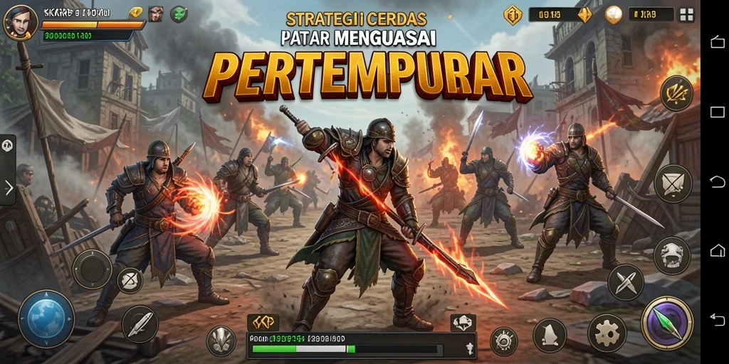 Tampilan gameplay KKRP yang menegangkan dalam aksi strategi.