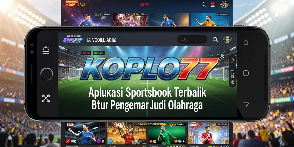 Screenshot gameplay KOPLO77 menampilkan antarmuka taruhan olahraga yang menarik.