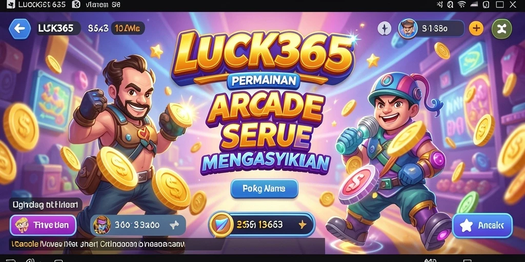 Tampilan gameplay seru dari LUCK365 yang menantang pemain.