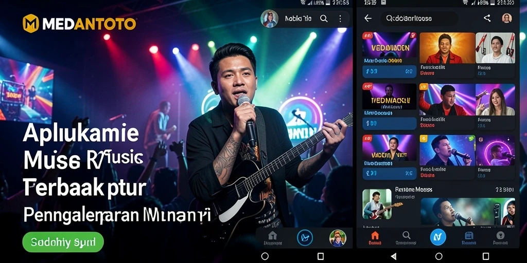 Tampilan gameplay MEDANTOTO dengan fitur karaoke yang interaktif.