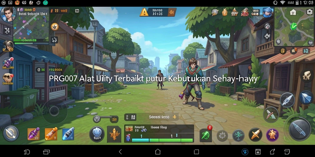 Screenshot utama PRG007 menampilkan antarmuka alat Utility yang menarik.
