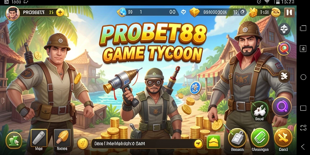 Tampilan gameplay PROBET88 yang menarik dan strategis.