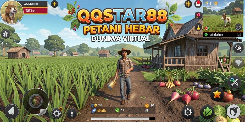 Gameplay menarik di QQSTAR88 dengan aktivitas bertani yang mengasyikkan.