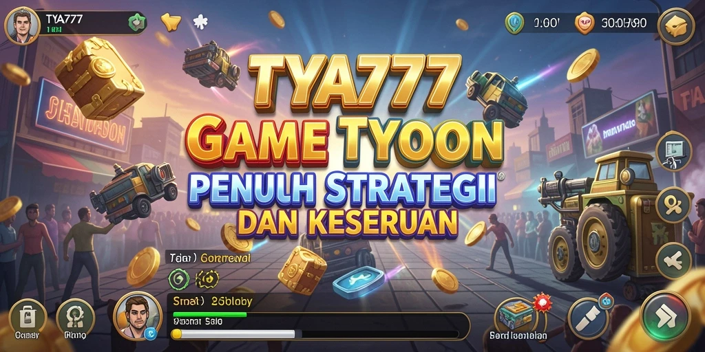 Screenshot TYA777 menampilkan aktivitas manajemen bisnis yang seru.