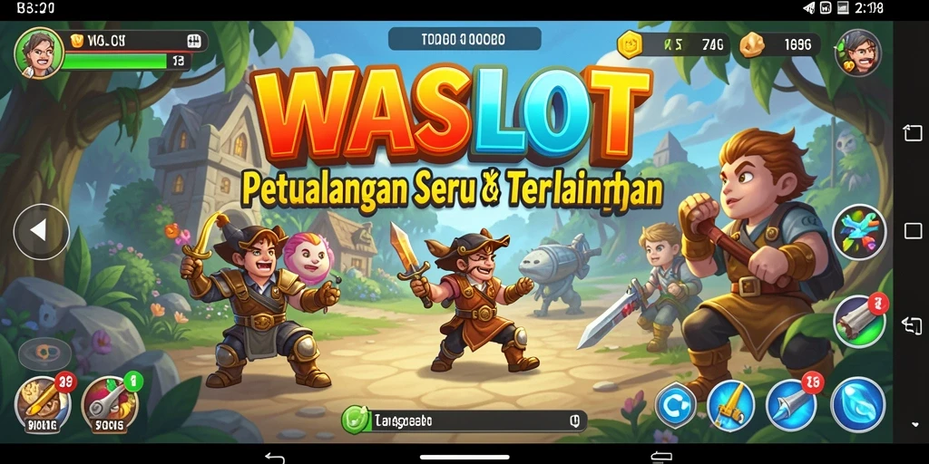 Gameplay WASLOT yang penuh petualangan dan tantangan.