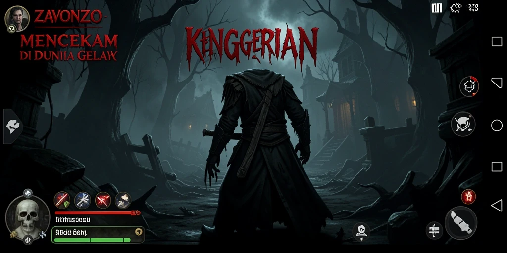 Gameplay menakutkan di dunia kegelapan ZAVONZO.